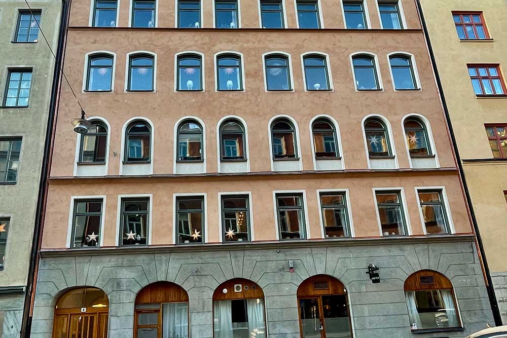 Fasadrenovering i Vasastan – Kv Kamelian 25