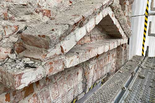 Motiv på en byggnad